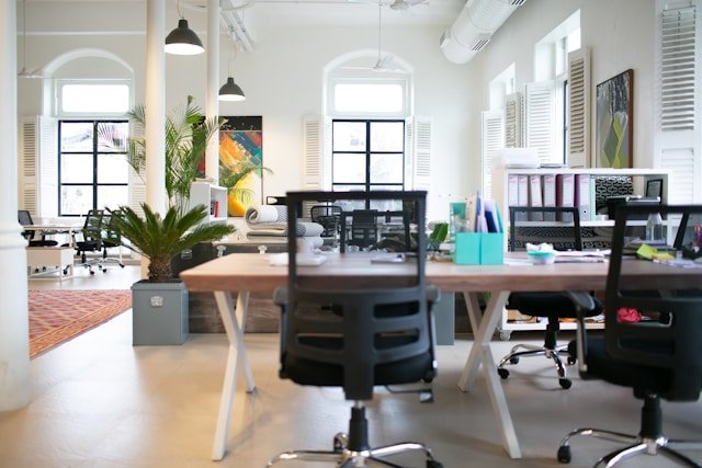 Minimal home office