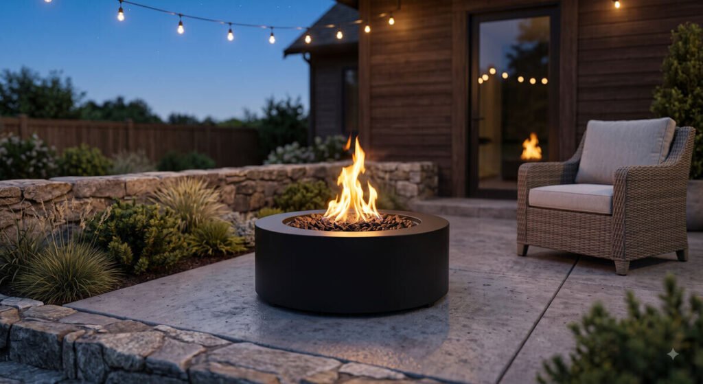 Outland Living 19-inch portable propane fire pit