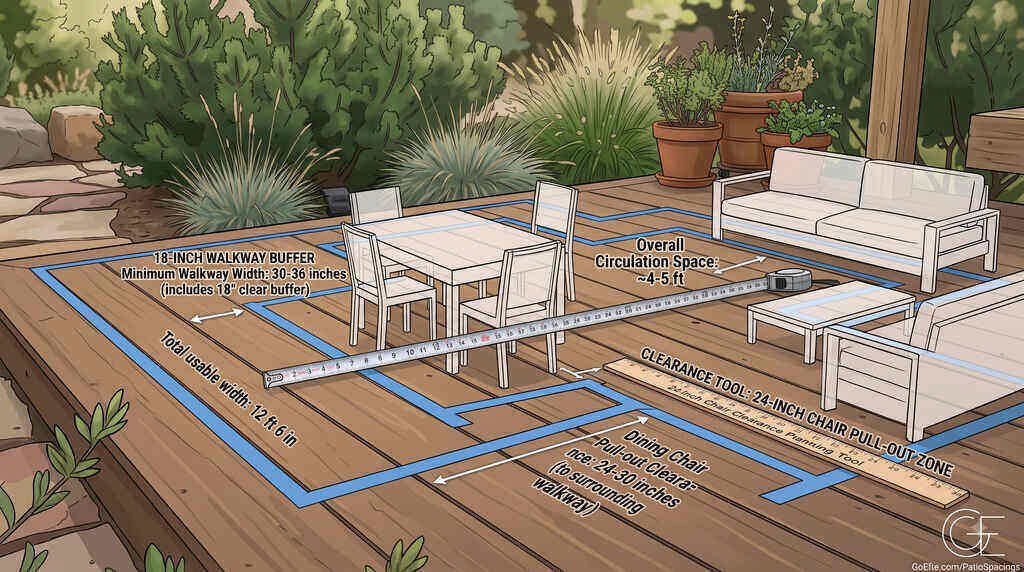 Patio furniture clearance chart by furniture type